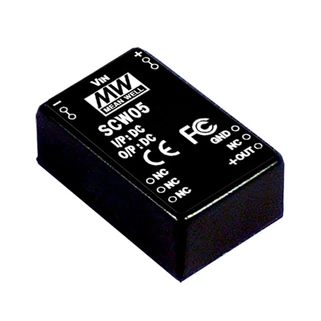 Mean Well SCW05C-09 — DC DC CONVERTER 9V 5W