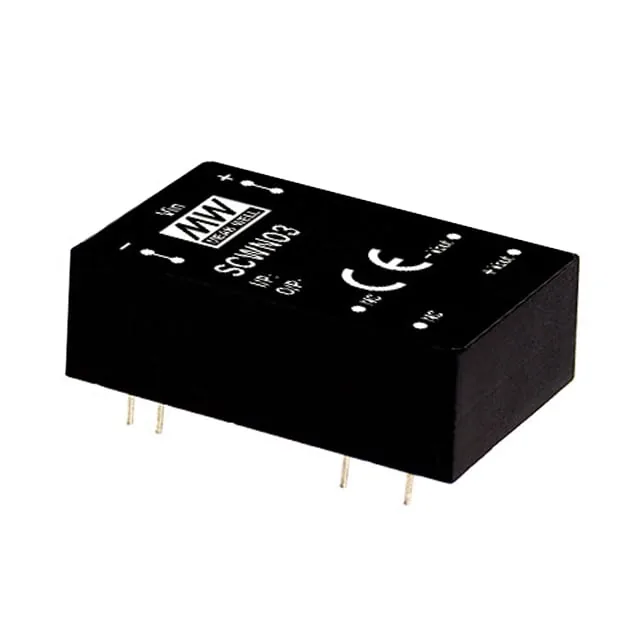 Mean Well SCWN03A-05 — DC DC CONVERTER 5V 3W