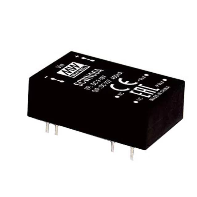 Mean Well SCWN06C-12 — DC DC CONVERTER 12V 6W
