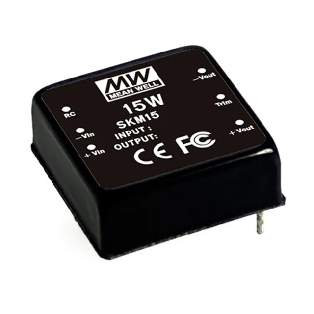 Mean Well SKM15B-12 — DC DC CONVERTER 12V 15W