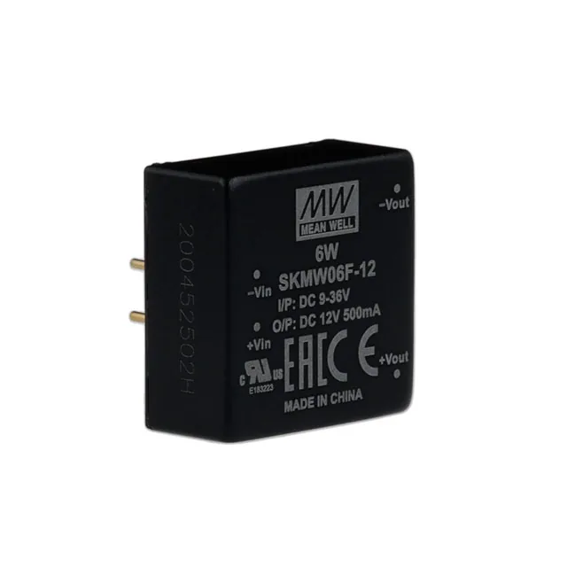 Mean Well SKMW06F-12 — DC DC CONVERTER 12V 6W