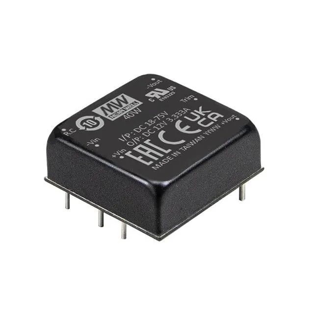 Mean Well SKMW40F-12 — 40W; 9-36VIN; 12VOUT @3333MA,1"*